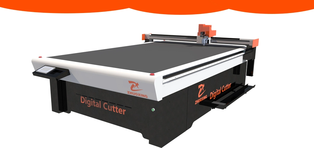 Long Working Life CNC Cutting Machine Advertising Kt Board Flatbed Digital Cutter Price Die Less Digital Cutter China