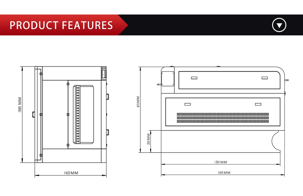 2021 New Product 100W 130W 150W Ruida 6445g 1390 CO2 Laser Cutting Machine for Wood MDF Acrylic