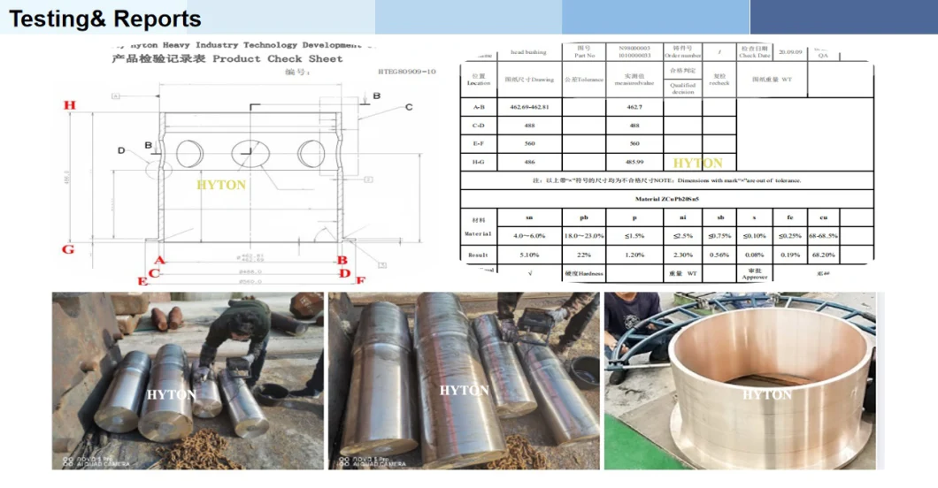 Apply to CH CS Series Cone Crusher Spare Parts Mainshaft Step Plate