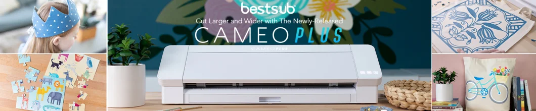 Silhouette Cameo 4 Plus Cutting Plotter Cutter Machine for Paper/Vinyl/etc (White)